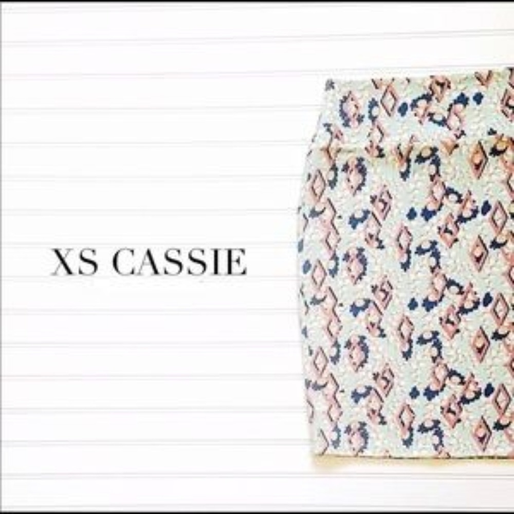 LuLaRoe Cassie Pencil Skirt XS